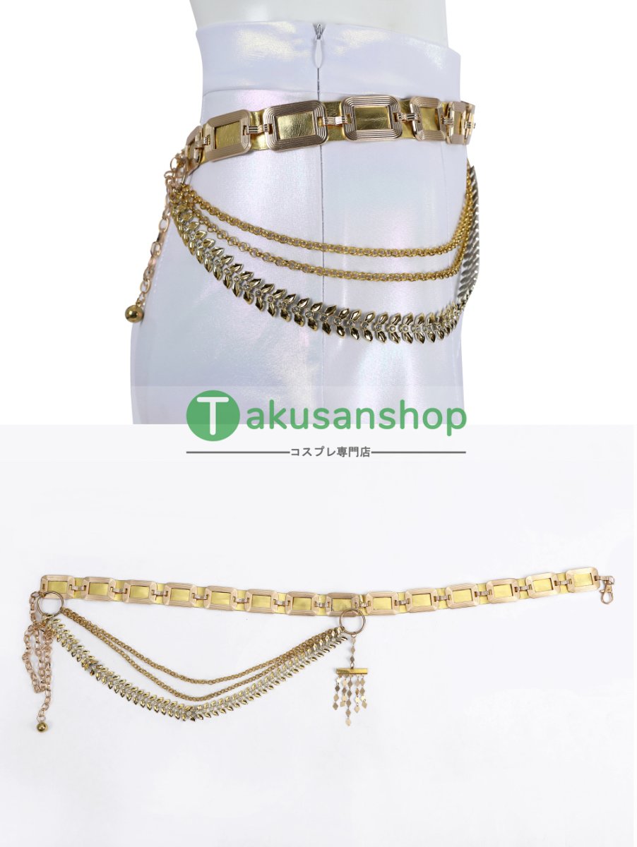 画像9: KPOPガールズ! デーモン・ハンターズ   ルミ Rumi  風 コスチューム コスプレ衣装 (9)