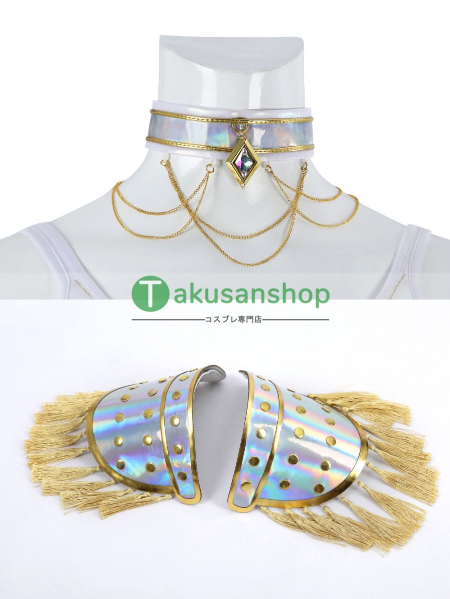 画像10: KPOPガールズ! デーモン・ハンターズ   ミラ Mira 風 コスチューム コスプレ衣装 (10)