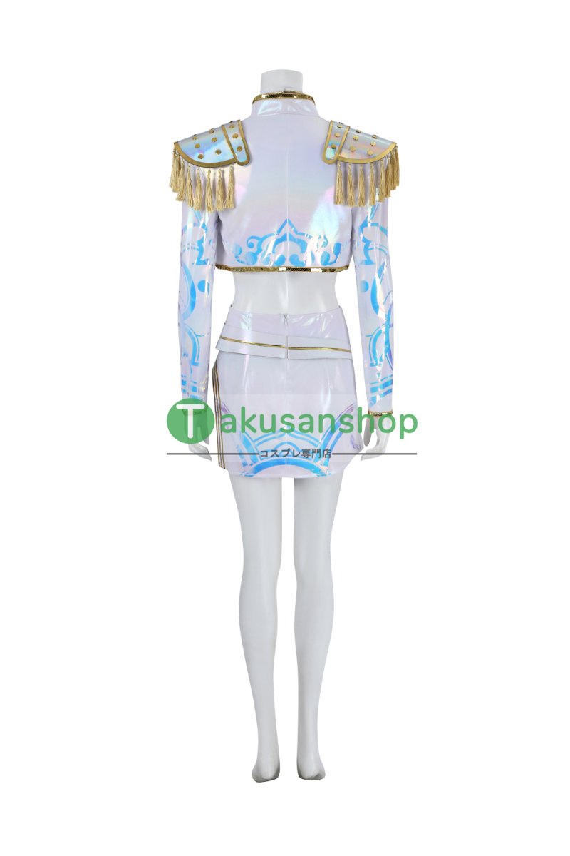 画像4: KPOPガールズ! デーモン・ハンターズ   ミラ Mira 風 コスチューム コスプレ衣装 (4)