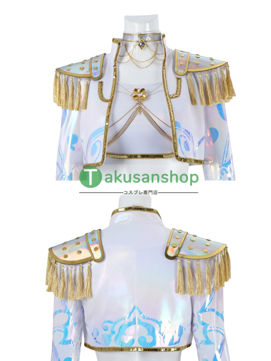 画像6: KPOPガールズ! デーモン・ハンターズ   ミラ Mira 風 コスチューム コスプレ衣装 (6)