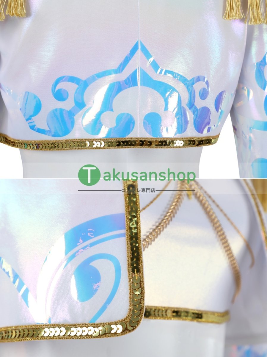 画像8: KPOPガールズ! デーモン・ハンターズ   ミラ Mira 風 コスチューム コスプレ衣装 (8)