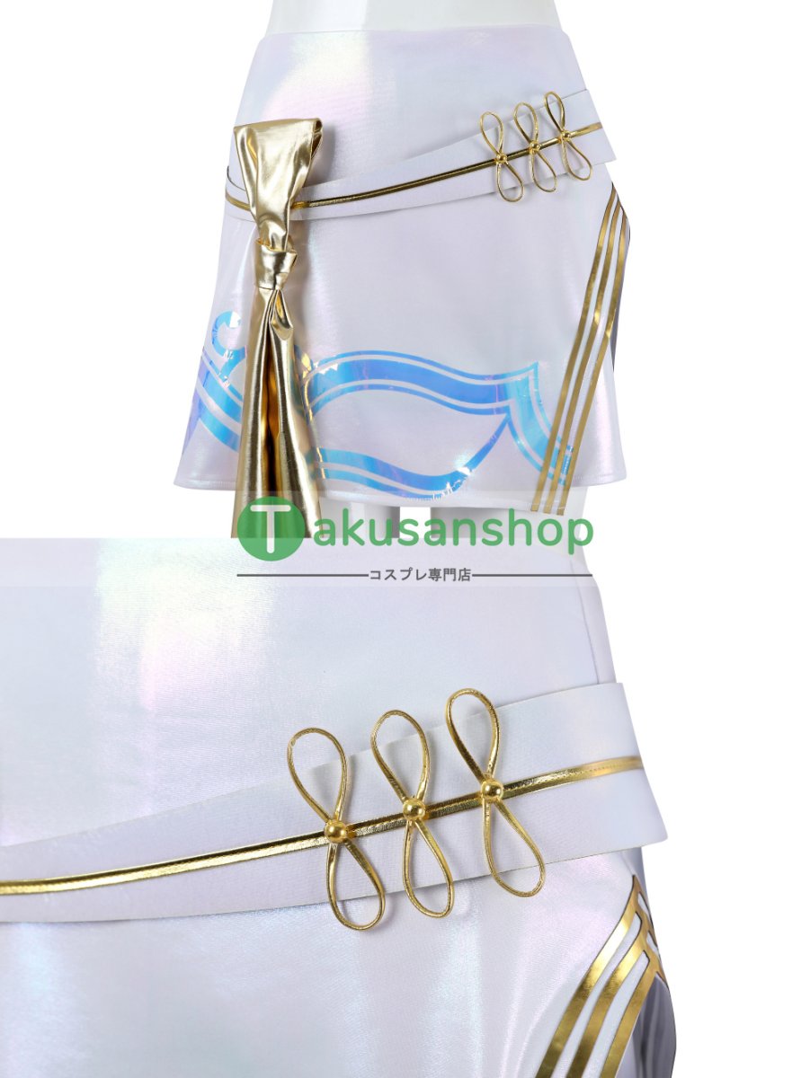 画像9: KPOPガールズ! デーモン・ハンターズ   ミラ Mira 風 コスチューム コスプレ衣装 (9)