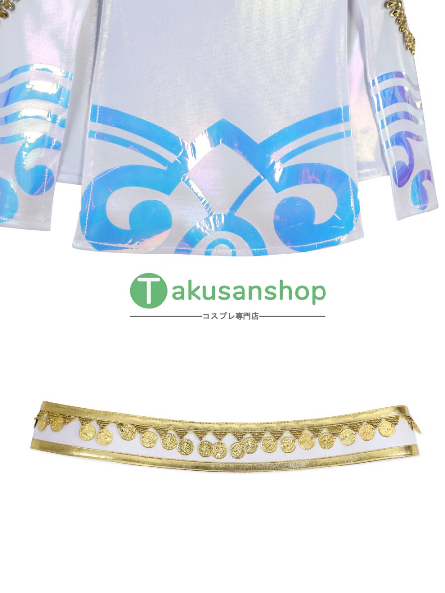 画像12: KPOPガールズ! デーモン・ハンターズ  ゾーイ Zoey 風 コスチューム コスプレ衣装 (12)