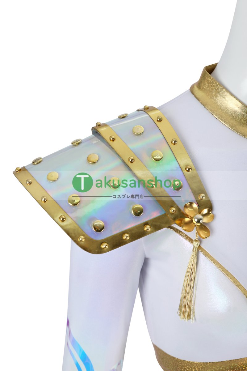 画像6: KPOPガールズ! デーモン・ハンターズ  ゾーイ Zoey 風 コスチューム コスプレ衣装 (6)