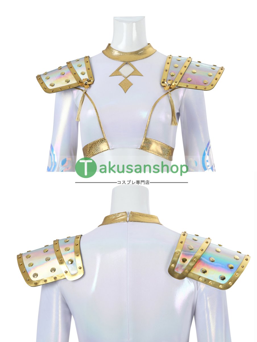 画像8: KPOPガールズ! デーモン・ハンターズ  ゾーイ Zoey 風 コスチューム コスプレ衣装 (8)