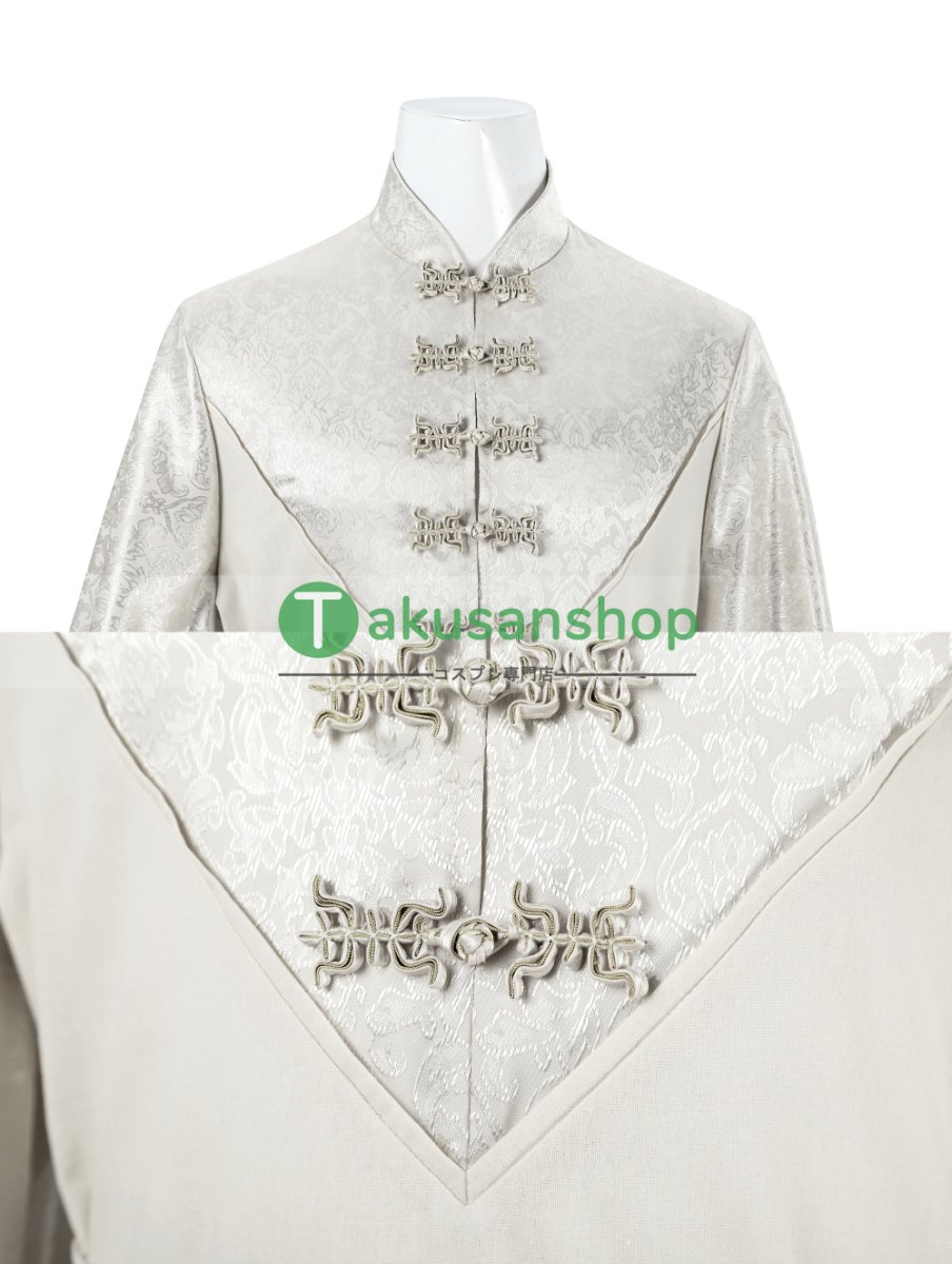 画像15: 映画 ロード・オブ・ザ・リング  サルマン  風 コスチューム コスプレ衣装  オーダーメイド (15)