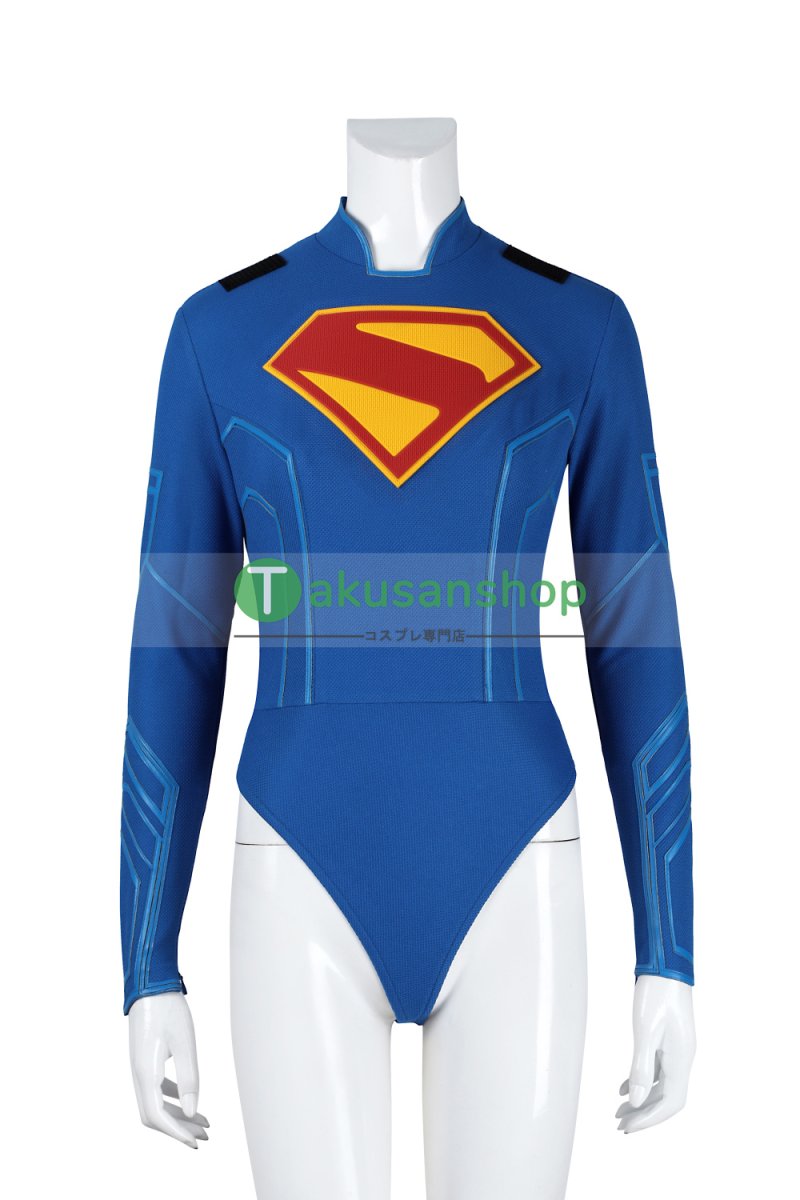 画像10: Superman 2025映画 スーパーマン:レガシー  スーパーガール Supergirl  風 コスチューム コスプレ衣装  コスプレ靴 ブーツ付き オーダーメイド  (10)