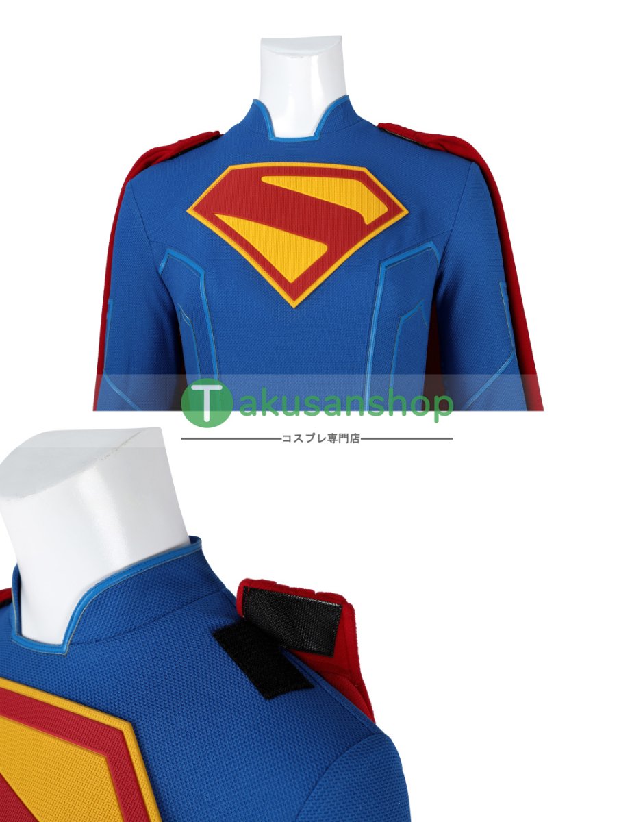画像15: Superman 2025映画 スーパーマン:レガシー  スーパーガール Supergirl  風 コスチューム コスプレ衣装  コスプレ靴 ブーツ付き オーダーメイド  (15)
