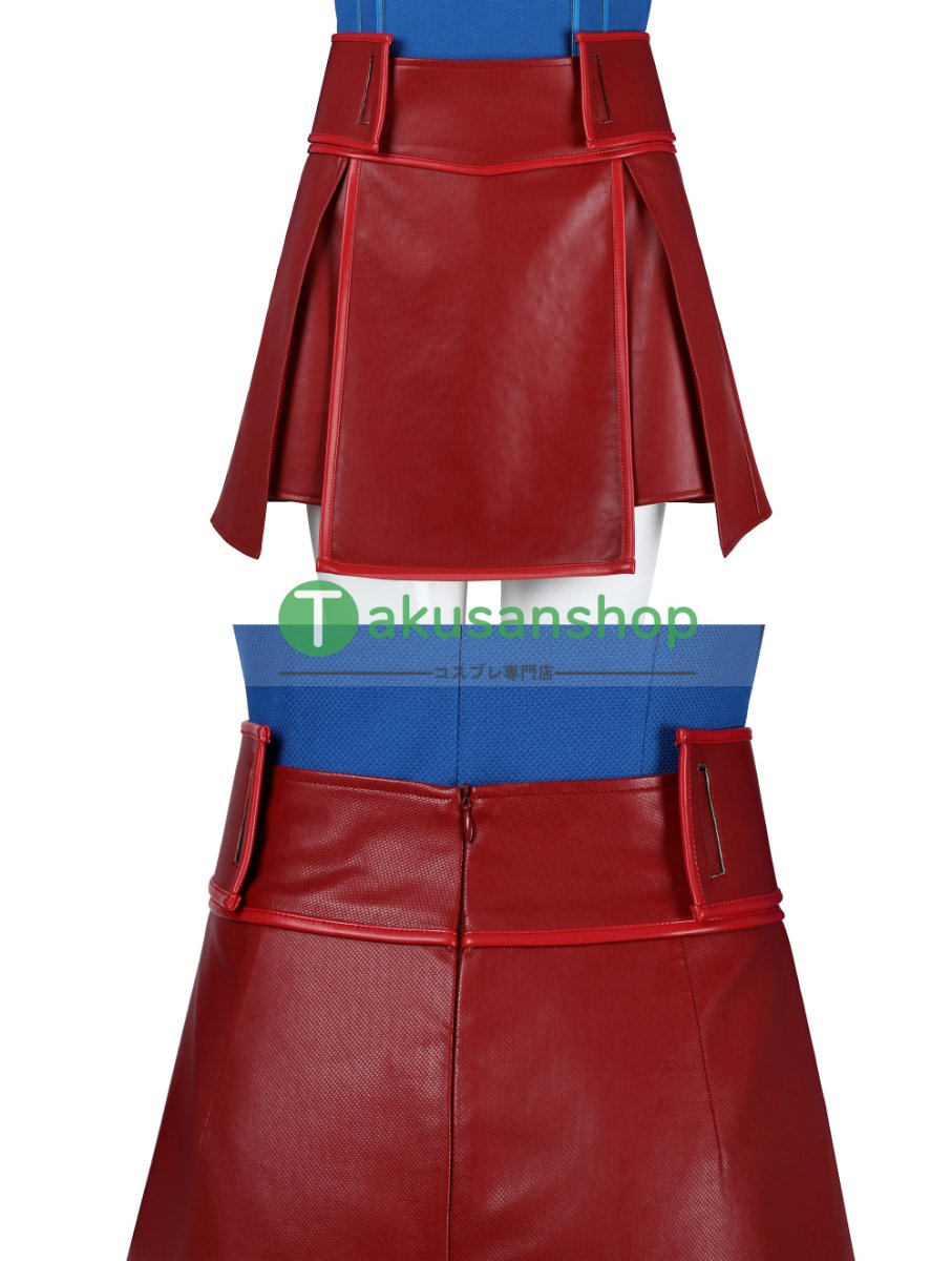 画像17: Superman 2025映画 スーパーマン:レガシー  スーパーガール Supergirl  風 コスチューム コスプレ衣装  コスプレ靴 ブーツ付き オーダーメイド  (17)