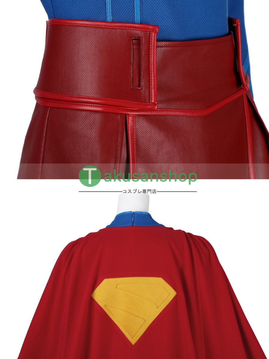 画像18: Superman 2025映画 スーパーマン:レガシー  スーパーガール Supergirl  風 コスチューム コスプレ衣装  コスプレ靴 ブーツ付き オーダーメイド  (18)