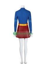 画像9: Superman 2025映画 スーパーマン：レガシー  スーパーガール Supergirl  風 コスチューム コスプレ衣装  コスプレ靴 ブーツ付き オーダーメイド  (9)