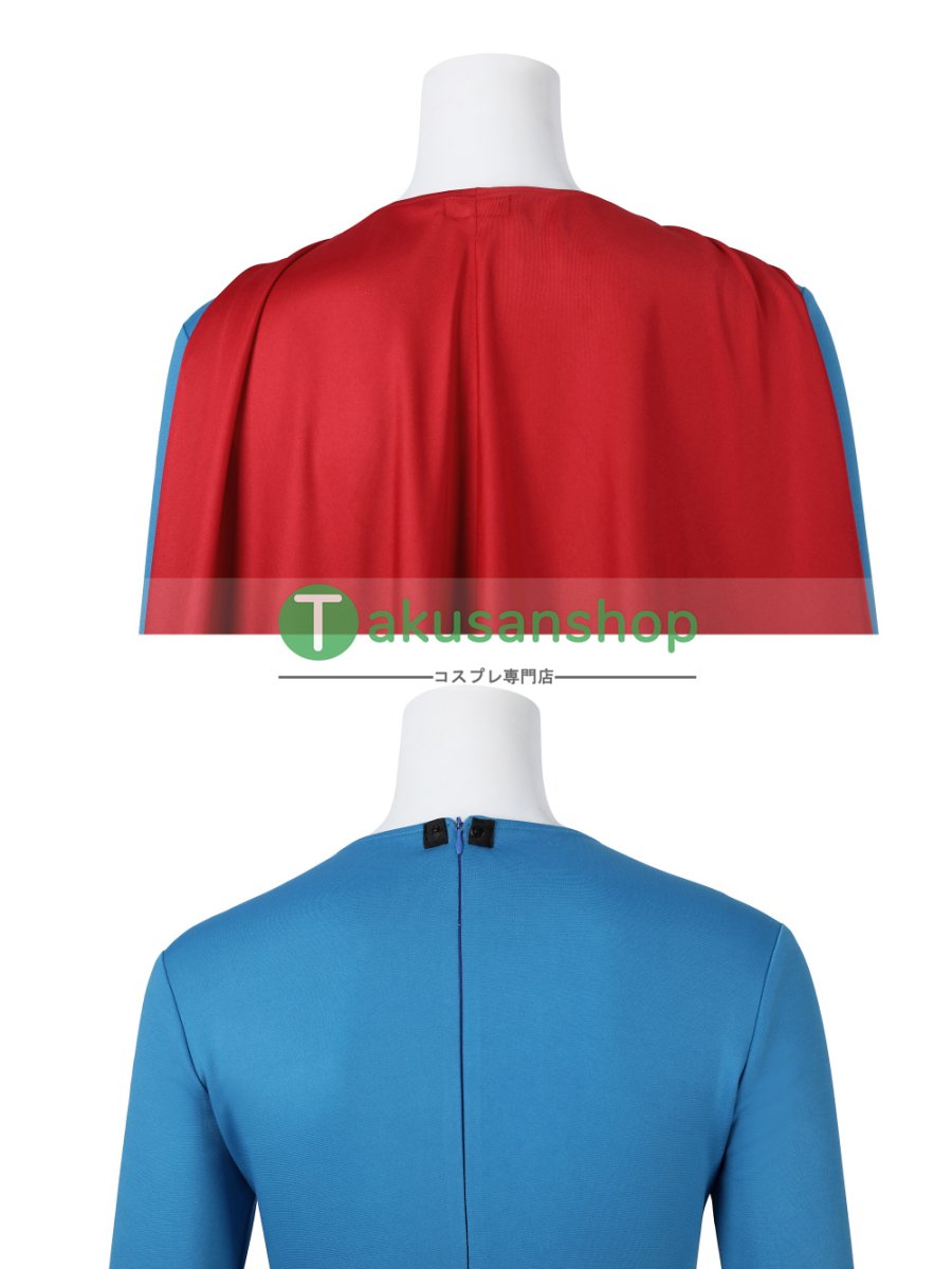 画像12: Supergirl: Woman of Tomorrow  スーパーガール：ウーマン・オブ・トゥモロー カーラ  風 コスチューム コスプレ衣装  コスプレ靴 ブーツ付き オーダーメイド  (12)