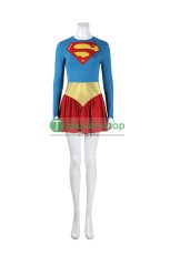 画像6: Supergirl: Woman of Tomorrow  スーパーガール：ウーマン・オブ・トゥモロー カーラ  風 コスチューム コスプレ衣装  コスプレ靴 ブーツ付き オーダーメイド  (6)
