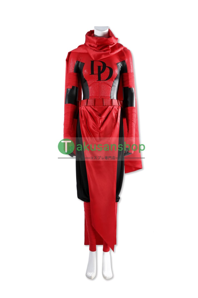 画像3: Daredevil デアデビル エレクトラ・ナチオス Elektra  風 コスチューム コスプレ衣装 オーダーメイド (3)