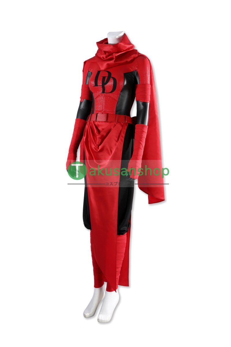 画像4: Daredevil デアデビル エレクトラ・ナチオス Elektra  風 コスチューム コスプレ衣装 オーダーメイド (4)