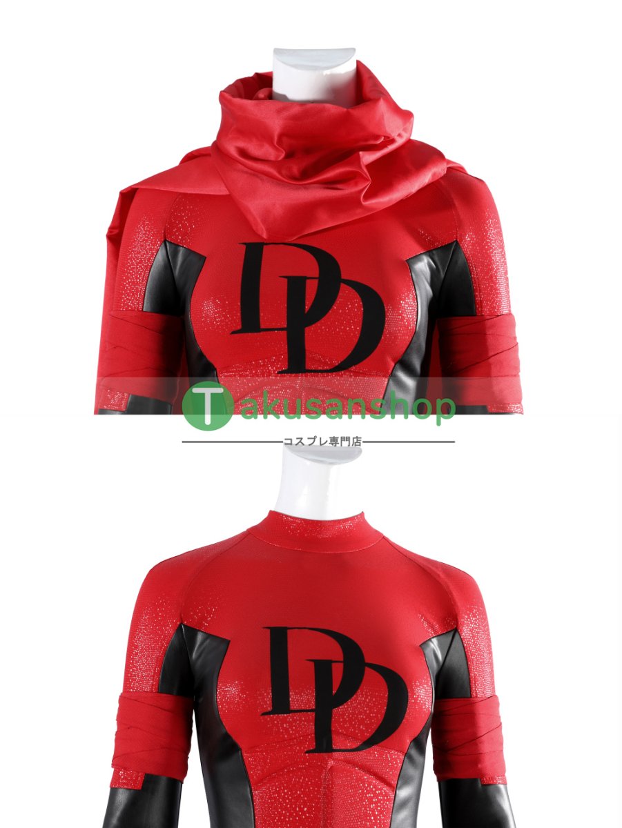 画像9: Daredevil デアデビル エレクトラ・ナチオス Elektra  風 コスチューム コスプレ衣装 オーダーメイド (9)