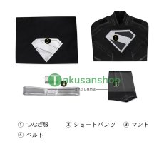 画像25: Superman 2025映画 スーパーマン：レガシー  クラーク・ケント  風 コスチューム コスプレ衣装 コスプレ靴 ブーツ付き オーダーメイド (25)
