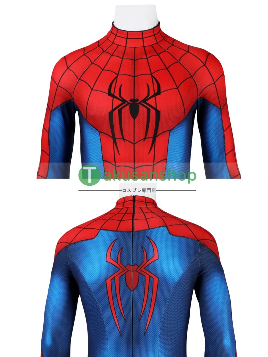 画像12: Spider-Man スパイダーマン：ブランド・ニュー・デイ ピーター・パーカー 風 全身タイツ コスチューム コスプレ衣装 コスプレ靴 (12)