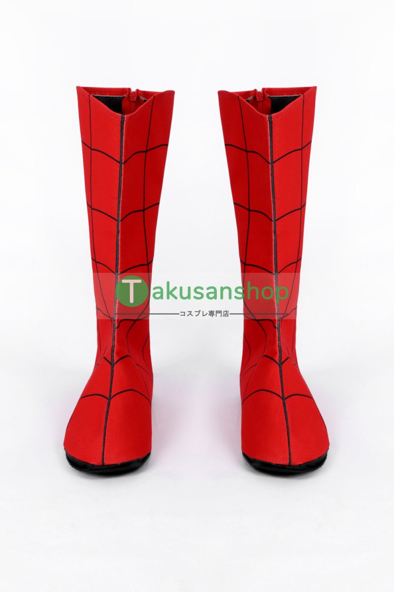 画像18: Spider-Man スパイダーマン：ブランド・ニュー・デイ ピーター・パーカー 風 全身タイツ コスチューム コスプレ衣装 コスプレ靴 (18)