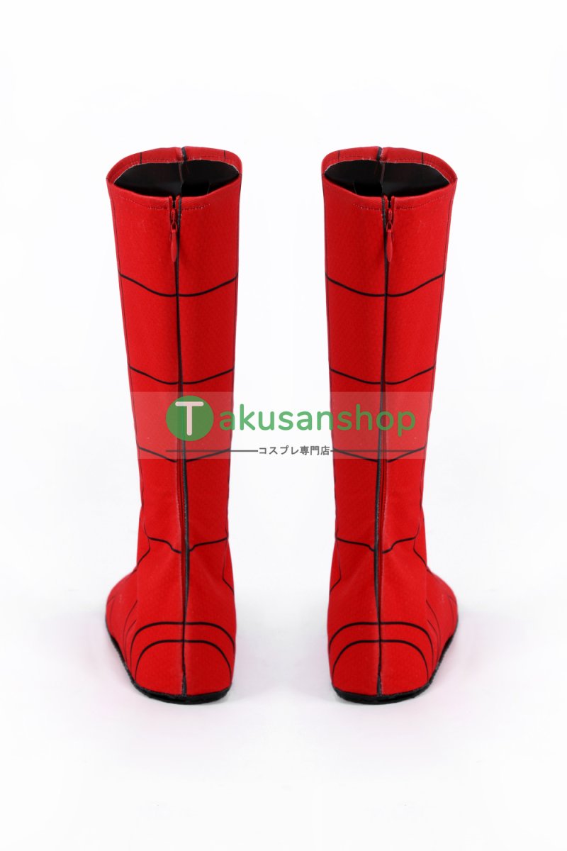 画像20: Spider-Man スパイダーマン：ブランド・ニュー・デイ ピーター・パーカー 風 全身タイツ コスチューム コスプレ衣装 コスプレ靴 (20)
