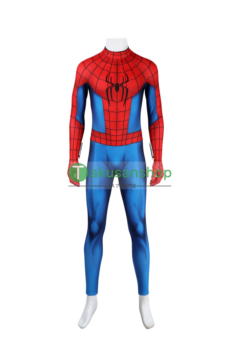 画像3: Spider-Man スパイダーマン：ブランド・ニュー・デイ ピーター・パーカー 風 全身タイツ コスチューム コスプレ衣装 コスプレ靴 (3)
