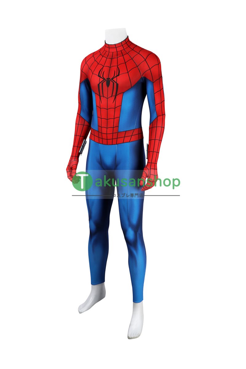画像4: Spider-Man スパイダーマン：ブランド・ニュー・デイ ピーター・パーカー 風 全身タイツ コスチューム コスプレ衣装 コスプレ靴 (4)