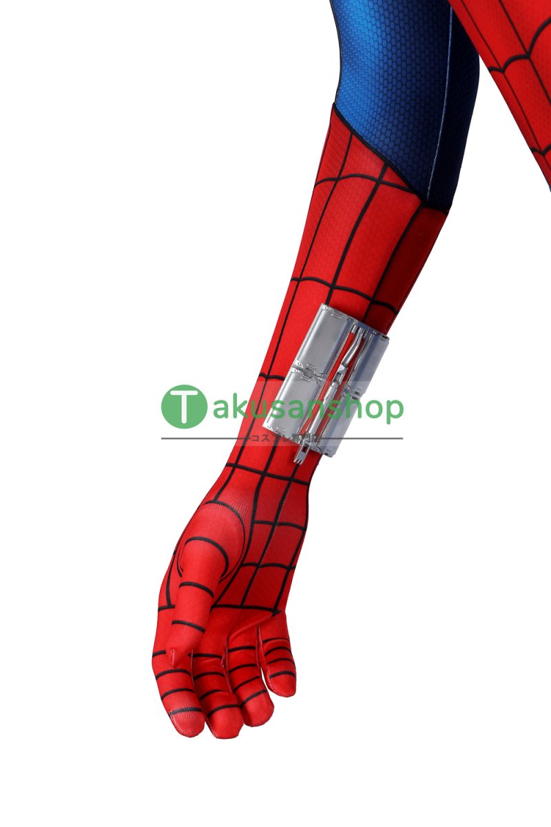 画像9: Spider-Man スパイダーマン：ブランド・ニュー・デイ ピーター・パーカー 風 全身タイツ コスチューム コスプレ衣装 コスプレ靴 (9)