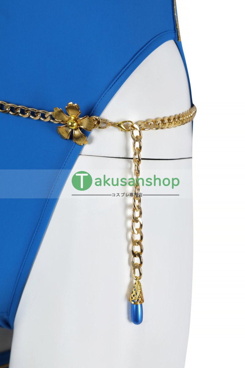 画像6: SF Street Fighter ストリートファイター  春麗　Chun-Li 水着 風 コスチューム コスプレ衣装 (6)