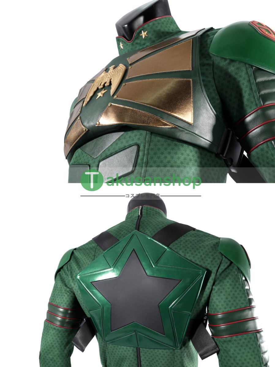 画像19: ヴォート・ライジング  ザ・ボーイズ  ソルジャー・ボーイ  Soldier Boy  風 コスチューム コスプレ衣装  オーダーメイド (19)