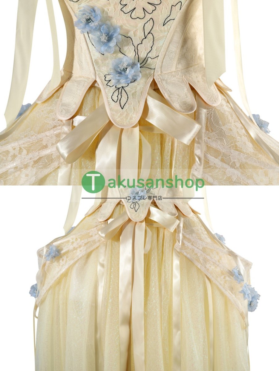 画像10: アダムス・ファミリー  ドラマ  ウェンズデー  Wednesday  イーニッド・シンクレア  風 コスチューム コスプレ衣装 (10)