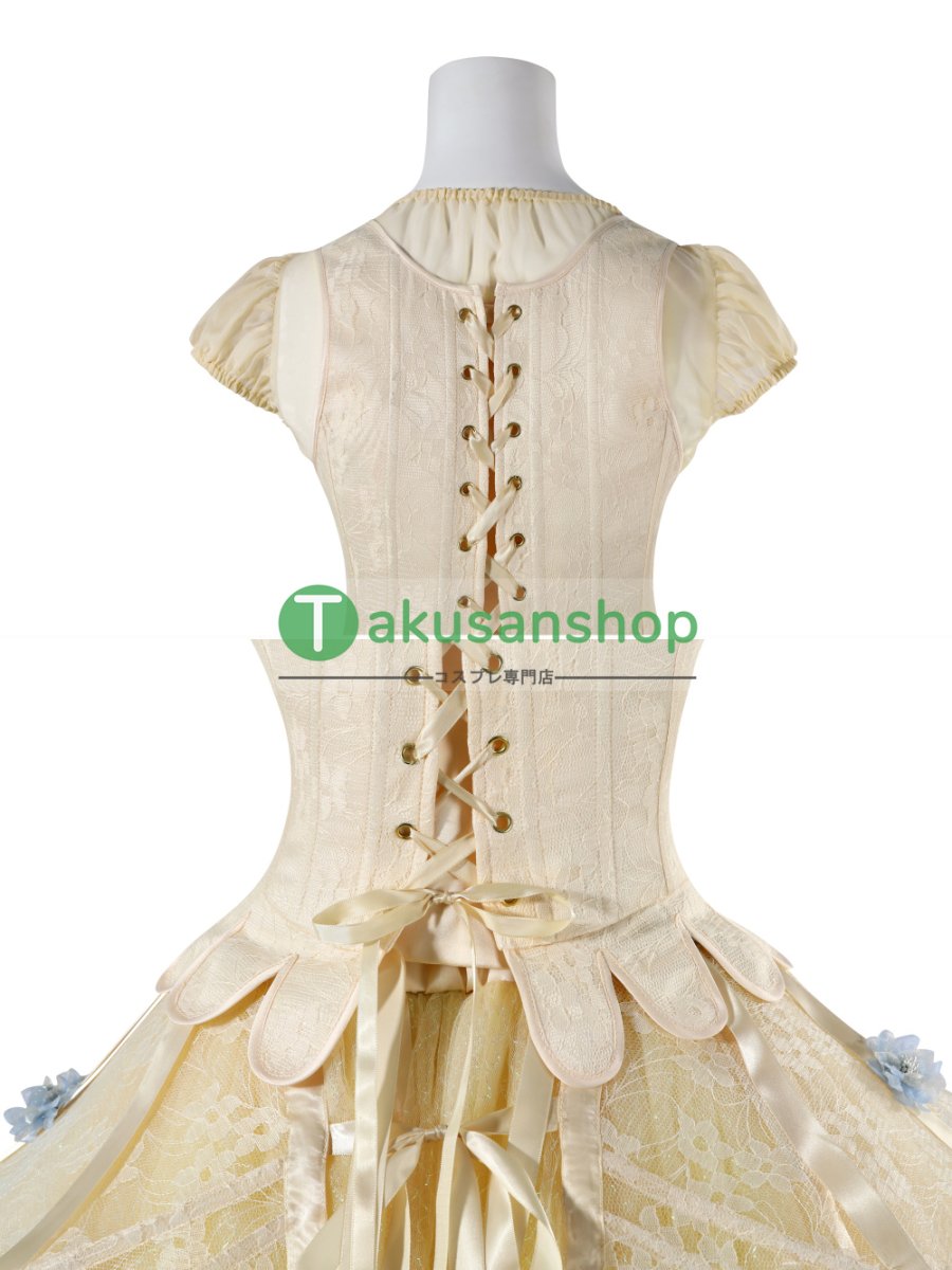 画像11: アダムス・ファミリー  ドラマ  ウェンズデー  Wednesday  イーニッド・シンクレア  風 コスチューム コスプレ衣装 (11)