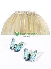 画像16: アダムス・ファミリー  ドラマ  ウェンズデー  Wednesday  イーニッド・シンクレア  風 コスチューム コスプレ衣装 (16)