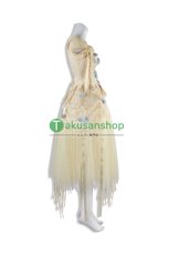 画像3: アダムス・ファミリー  ドラマ  ウェンズデー  Wednesday  イーニッド・シンクレア  風 コスチューム コスプレ衣装 (3)