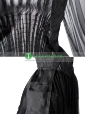 画像12: アダムス・ファミリー  ドラマ  ウェンズデー  Wednesday   風 コスチューム コスプレ衣装 (12)