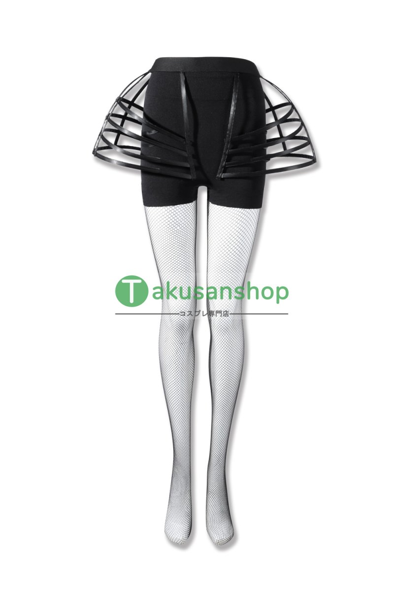 画像6: アダムス・ファミリー  ドラマ  ウェンズデー  Wednesday   風 コスチューム コスプレ衣装 (6)