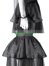 画像9: アダムス・ファミリー  ドラマ  ウェンズデー  Wednesday   風 コスチューム コスプレ衣装 (9)