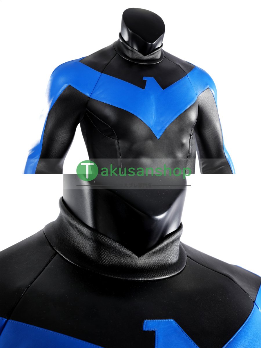 画像10: Titans タイタンズ ナイトウィング  Nightwing 風 コスチューム コスプレ衣装 (10)