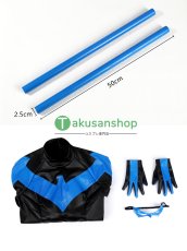 画像26: Titans タイタンズ ナイトウィング  Nightwing 風 コスチューム コスプレ衣装 (26)