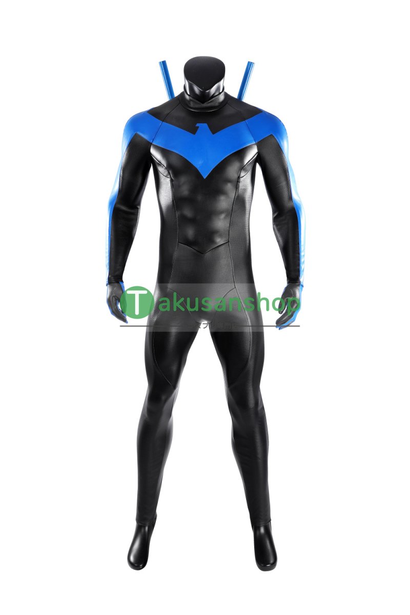 画像3: Titans タイタンズ ナイトウィング  Nightwing 風 コスチューム コスプレ衣装 (3)