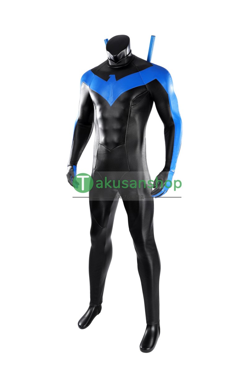 画像4: Titans タイタンズ ナイトウィング  Nightwing 風 コスチューム コスプレ衣装 (4)