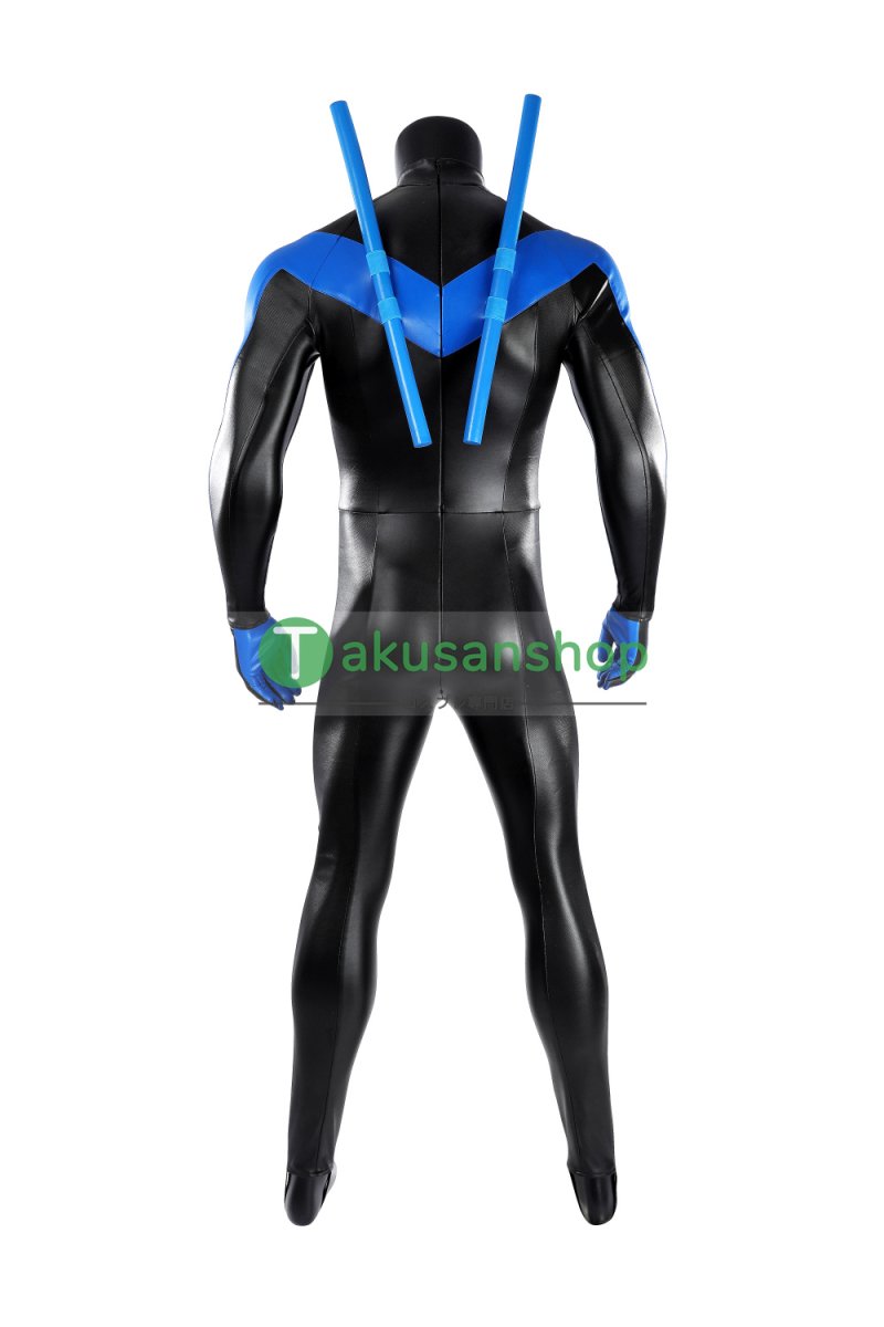 画像6: Titans タイタンズ ナイトウィング  Nightwing 風 コスチューム コスプレ衣装 (6)