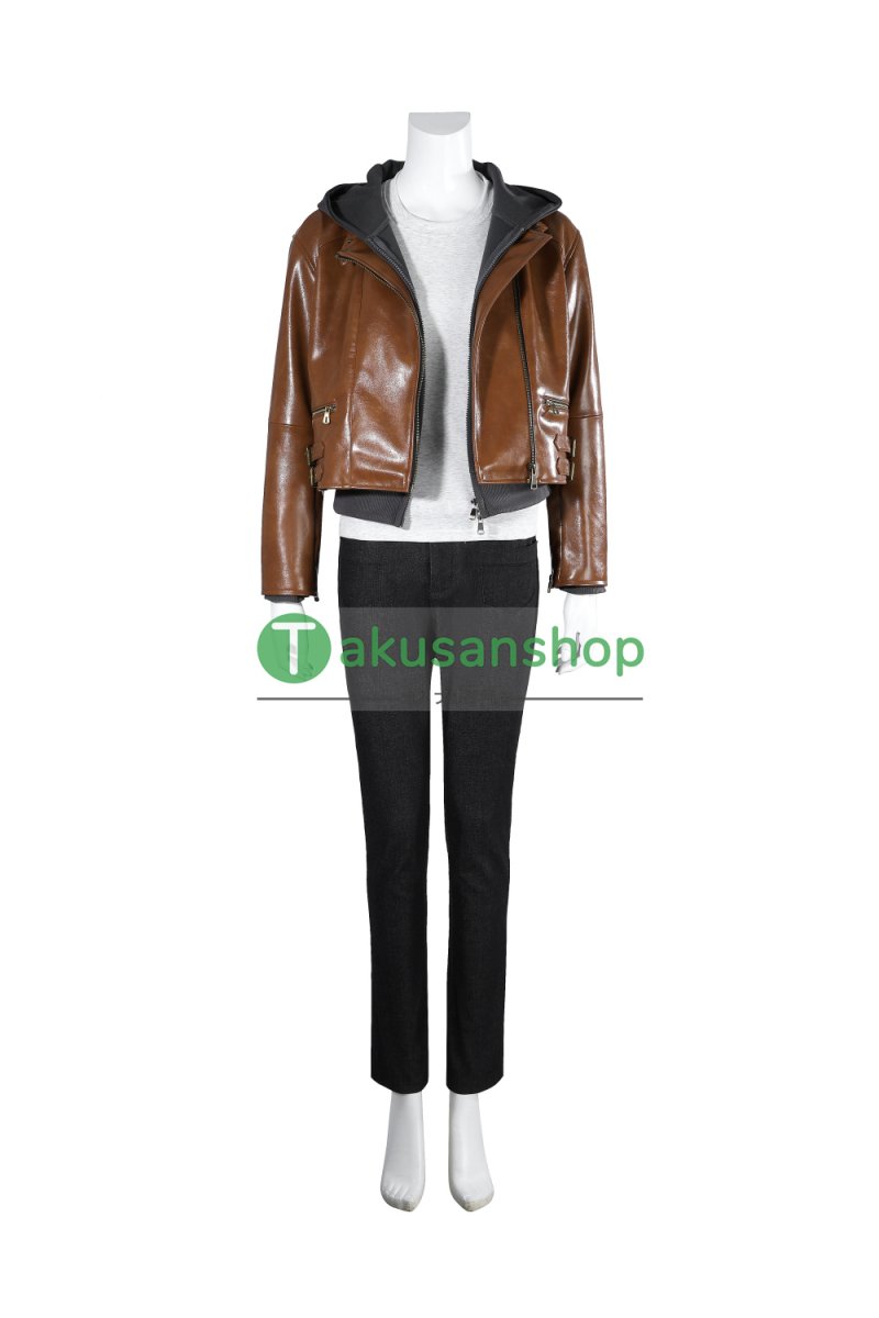 画像3: バイオ9  バイオハザード9 バイオハザード レクイエム  Grace  グレース・アッシュクロフト 風 コスプレ衣装 コスチューム オーダーメイド (3)