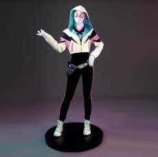 画像1: Spider-Man スパイダーマン フレンドリー・ネイバーフッド  グウェン 風  コスチューム コスプレ衣装 (1)
