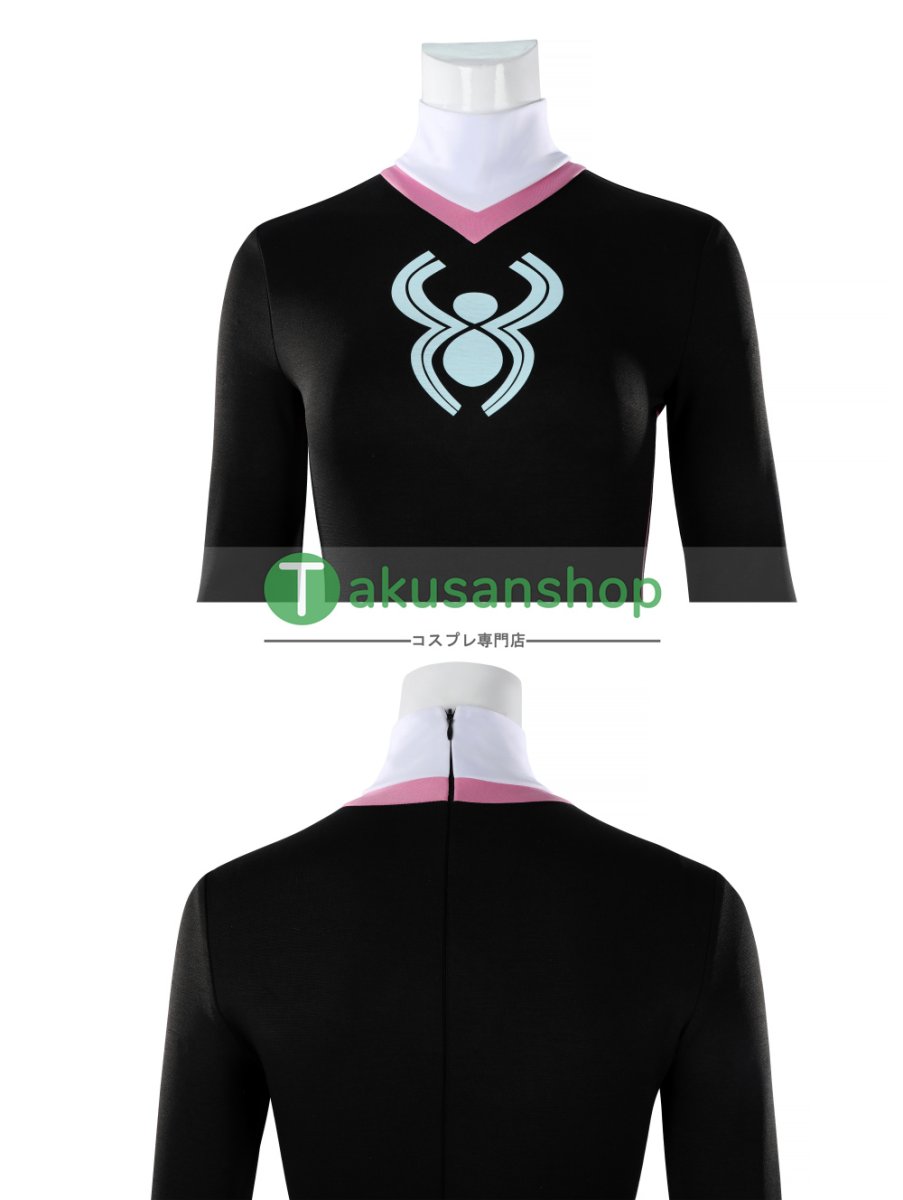 画像15: Spider-Man スパイダーマン フレンドリー・ネイバーフッド  グウェン 風  コスチューム コスプレ衣装 (15)