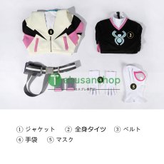 画像22: Spider-Man スパイダーマン フレンドリー・ネイバーフッド  グウェン 風  コスチューム コスプレ衣装 (22)