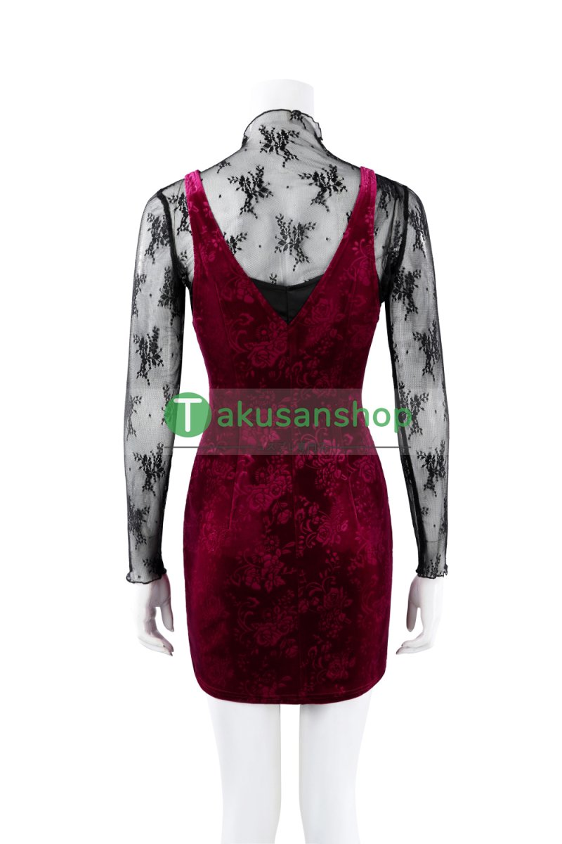 画像12: バイオハザード 30周年 エイダ・ウォン ADA Wong 風 コスプレ衣装 コスチューム (12)