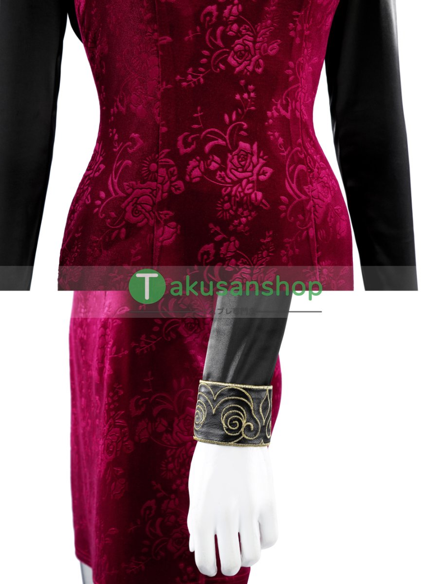 画像18: バイオハザード 30周年 エイダ・ウォン ADA Wong 風 コスプレ衣装 コスチューム (18)