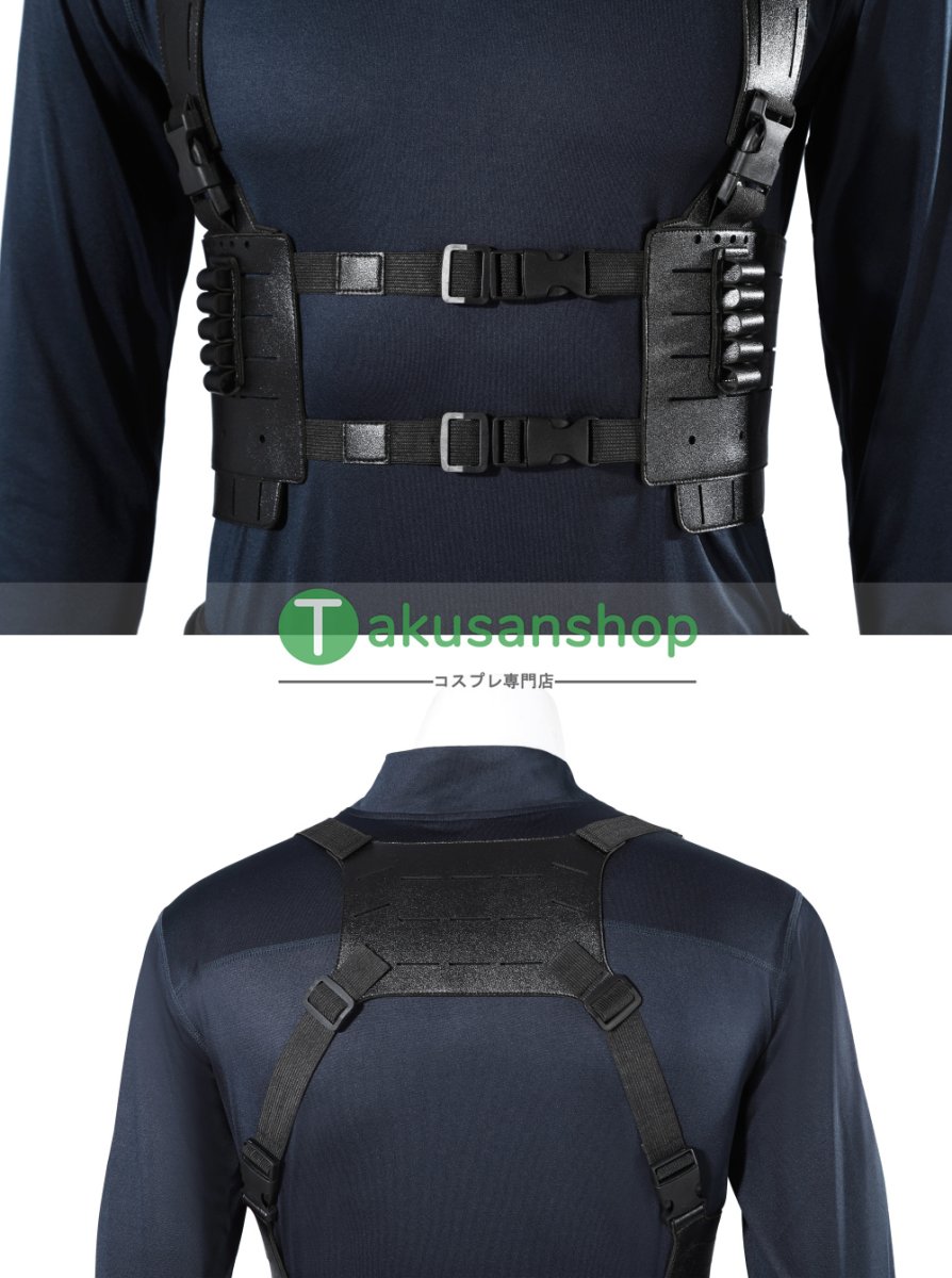 画像15: バイオ9  バイオハザード9 バイオハザード レクイエム  Leon レオン・S・ケネディ 風 コスプレ衣装 コスチューム オーダーメイド (15)
