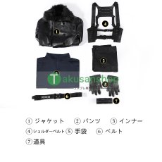 画像23: バイオ9  バイオハザード9 バイオハザード レクイエム  Leon レオン・S・ケネディ 風 コスプレ衣装 コスチューム オーダーメイド (23)