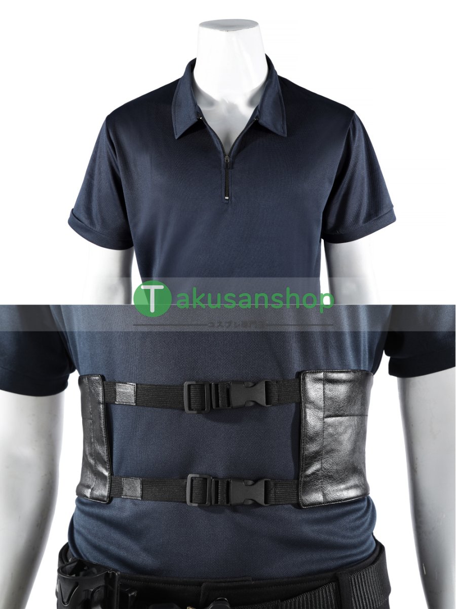 画像12: バイオ9  バイオハザード9 バイオハザード レクイエム  Leon レオン・S・ケネディ 風 コスプレ衣装 コスチューム オーダーメイド (12)